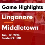 Linganore piles up the points against Tuscarora