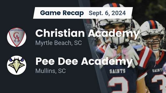 Football Recap: Pee Dee Academy Skates Past Florence Christian w