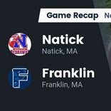 Football Game Recap: Franklin Panthers vs. Natick Redhawks