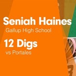 Seniah Haines Game Report: @ Aztec