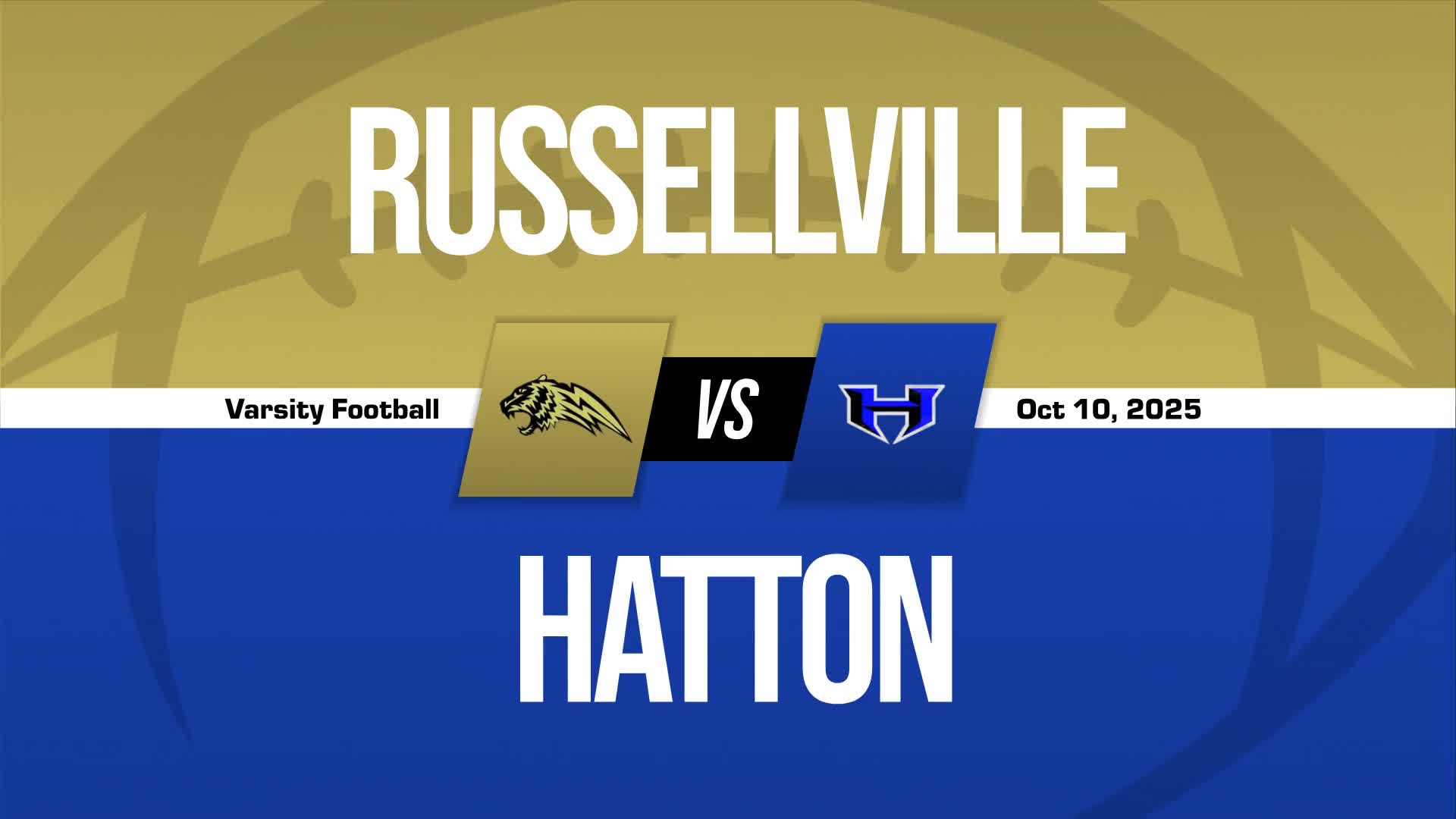 Football Game Preview: Russellville Golden Tigers vs. Athens Golden Eagles + How To Watch