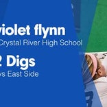Softball Recap: Violet Flynn leads Crystal River to victory over Zephyrhills