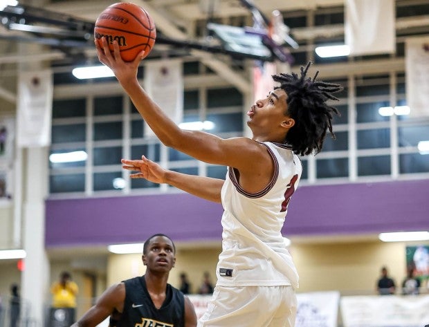 Top-ranked Class of 2024 prospect Dylan Harper looks to lead New York Renaissance to the Peach Jam title. (Photo: Jerrell Jordan)