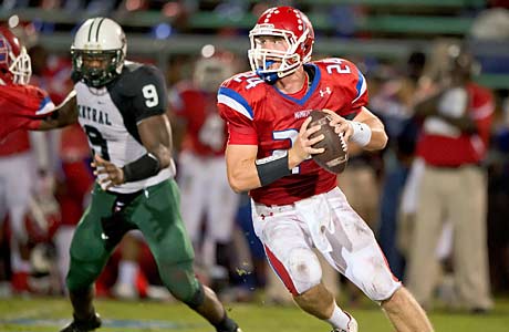 Cord Sandberg and No. 1 Manatee host Sarasota in one of the state's top games of the week.
