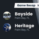 Football Game Preview: Bayside Bears vs. Heritage Panthers