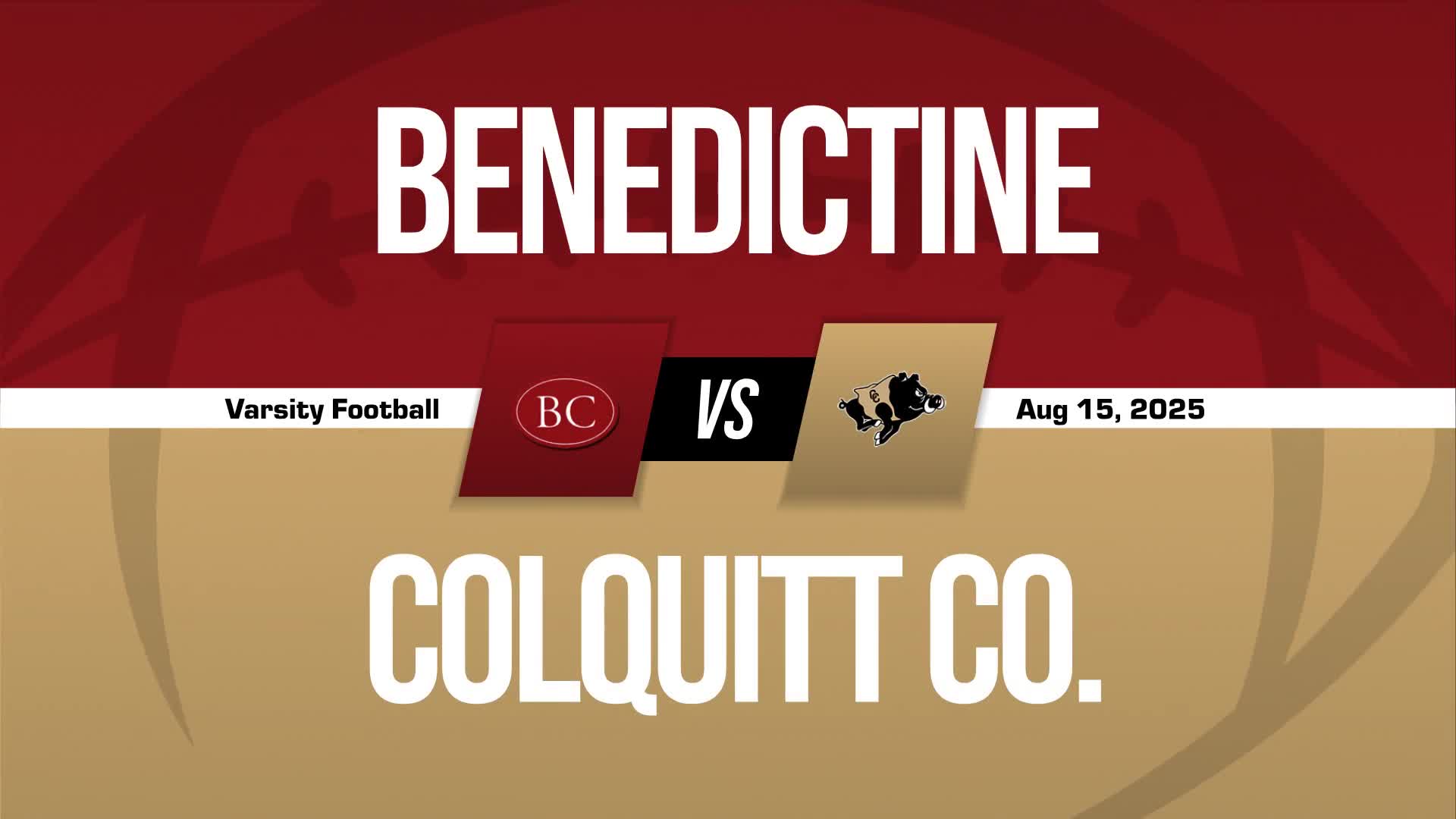 Football Game Preview: Benedictine Cadets vs. Warner Robins Demo