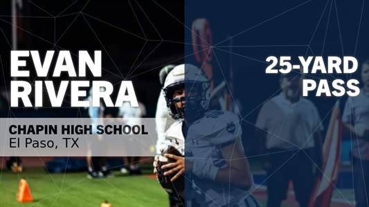 Evan Rivera Game Report: @ El Paso