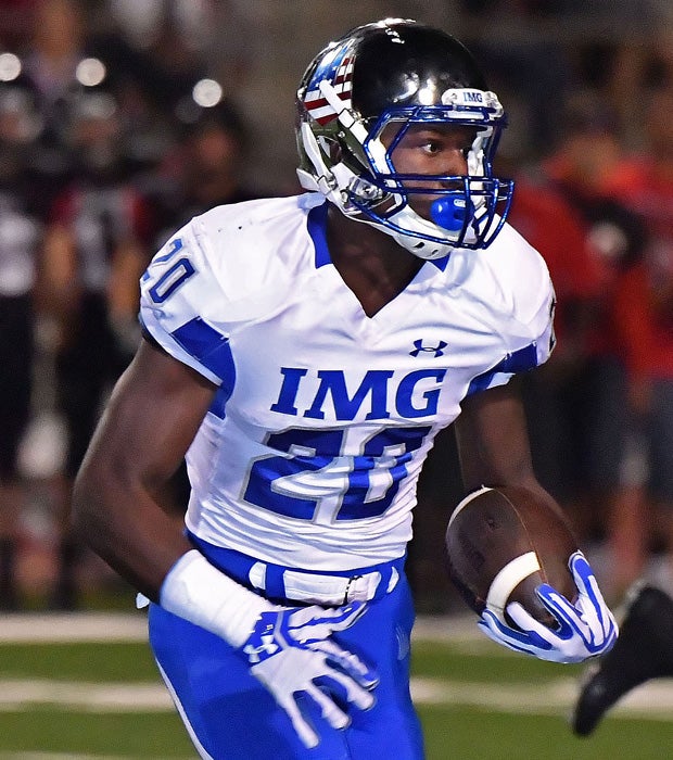 IMG Academy running back Asa Martin provided the game-winning play by scoring on a two-point conversion pass with 12 seconds left. 
