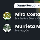 Murrieta Mesa falls short of Mira Costa in the playoffs