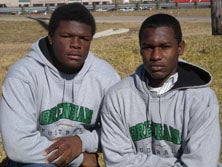 Malcom Brown (left) and Timothy Cole
are both headed to University of Texas.