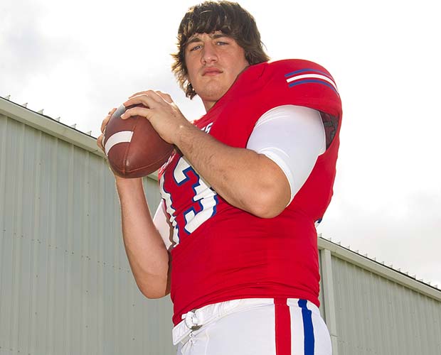 Quarterback Abby Touzet