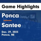 Basketball Game Recap: Ponca Indians vs. Homer Knights