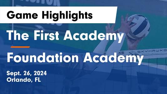 Volleyball Recap: The First Academy Falls Despite Strong Effort 