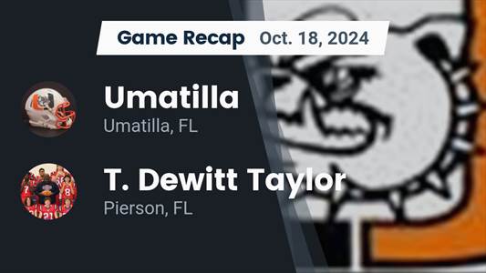 Football Recap: Taylor Takes a Loss