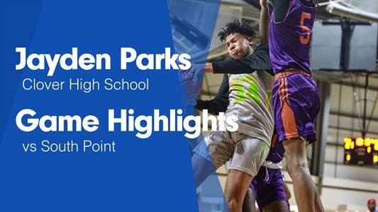 Jayden Parks Game Report: vs Catawba Ridge