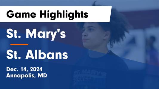 Basketball Recap: St. Mary's Has No Trouble Against Archbishop C