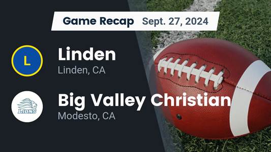 Football Game Preview: Linden Lions vs. Bret Harte Bullfrogs