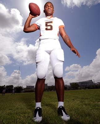 Treon Harris, the coach's son, will be tasked withleading the Tornadoes from the quarterback position.