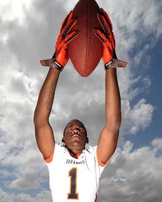 Lamar Parker is one of two returning wide receivers.