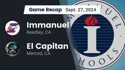 Football Recap: El Capitan Comes Up Short