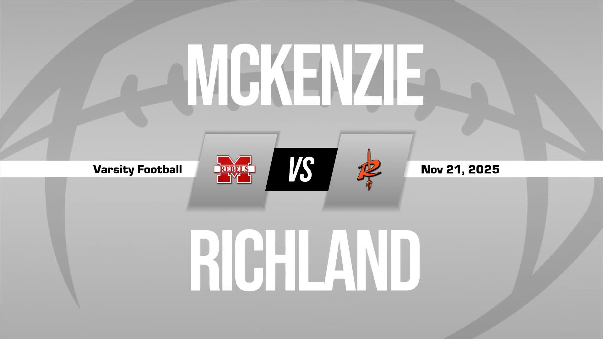 Football Game Preview: McKenzie Rebels vs. Fayetteville Tigers + How To Watch
