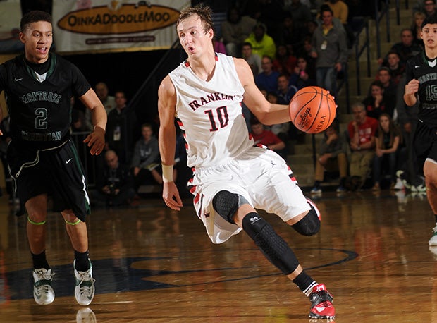 Detroit Pistons guard and former Duke star Luke Kennard played at Flyin to the Hoop three times with Franklin (Ohio) High School. 