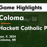 Basketball Game Preview: Coloma Comets vs. Gobles Tigers