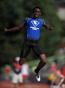 Long jump champ Jarrion Lawson
