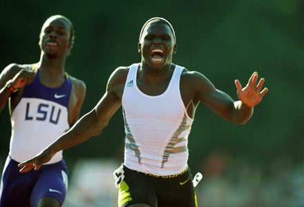 Men's 100 champion Tyreek Hill