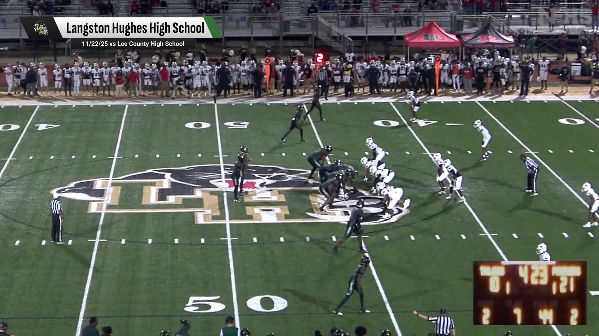 Football Recap: Langston Hughes Falls Short of Gainesville in the Playoffs + How To Watch