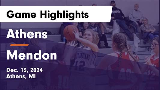 Basketball Recap: Mendon Drops Highest Score of Season Against S