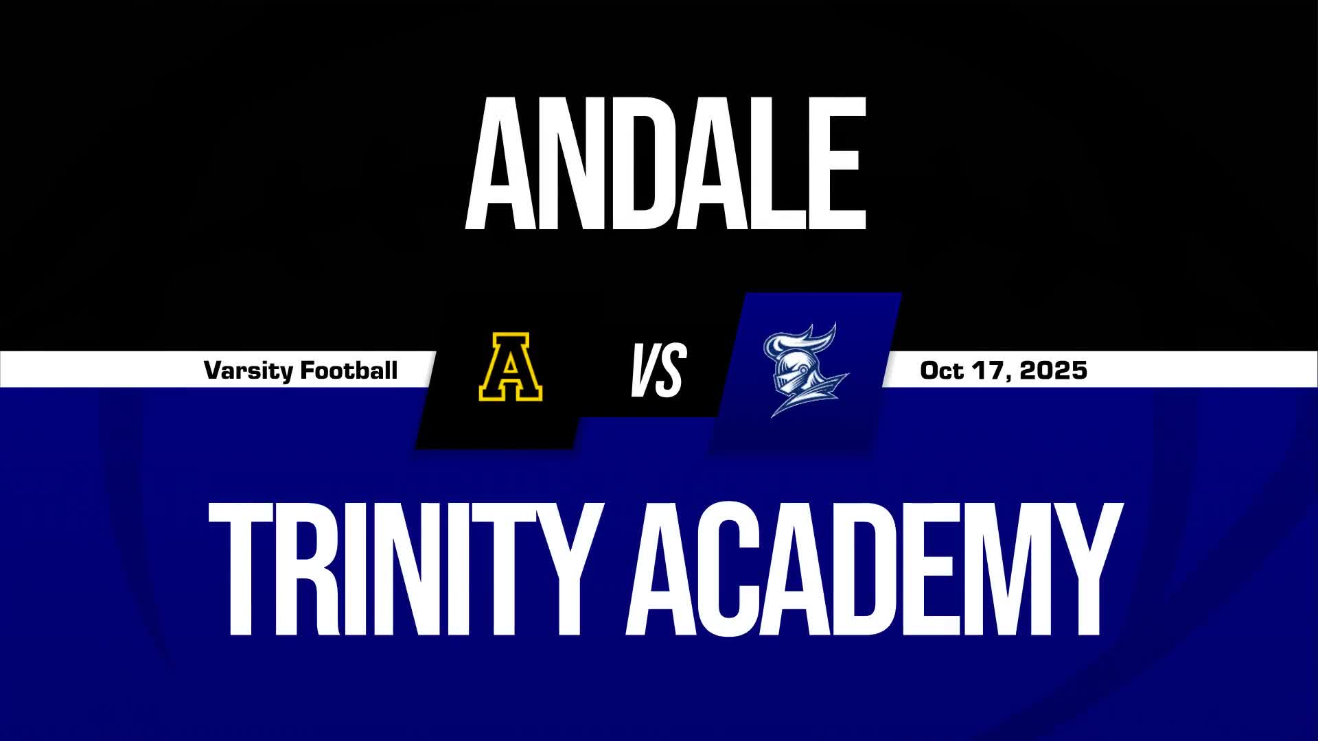 Football Game Preview: Trinity Academy Knights vs. Nickerson Panthers
