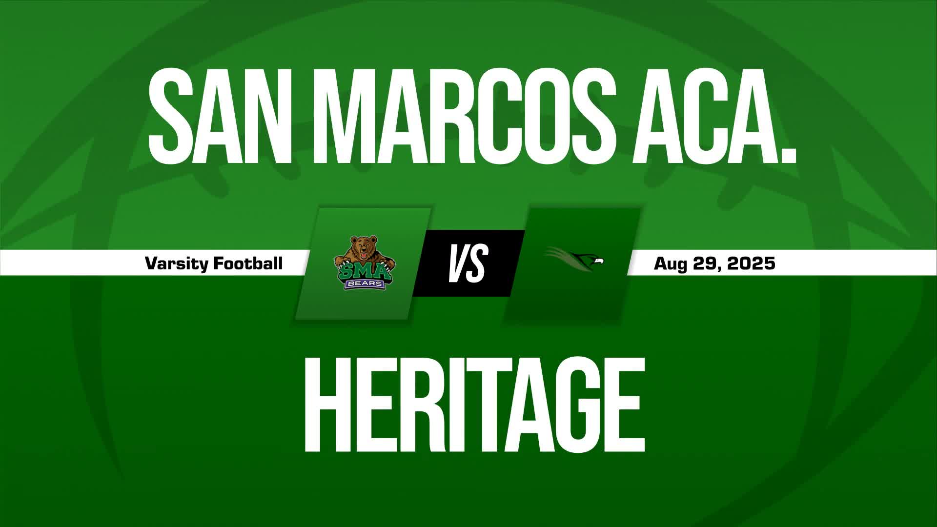 Football Game Preview: Heritage Christian Eagles vs. Bracken Christian Warriors
