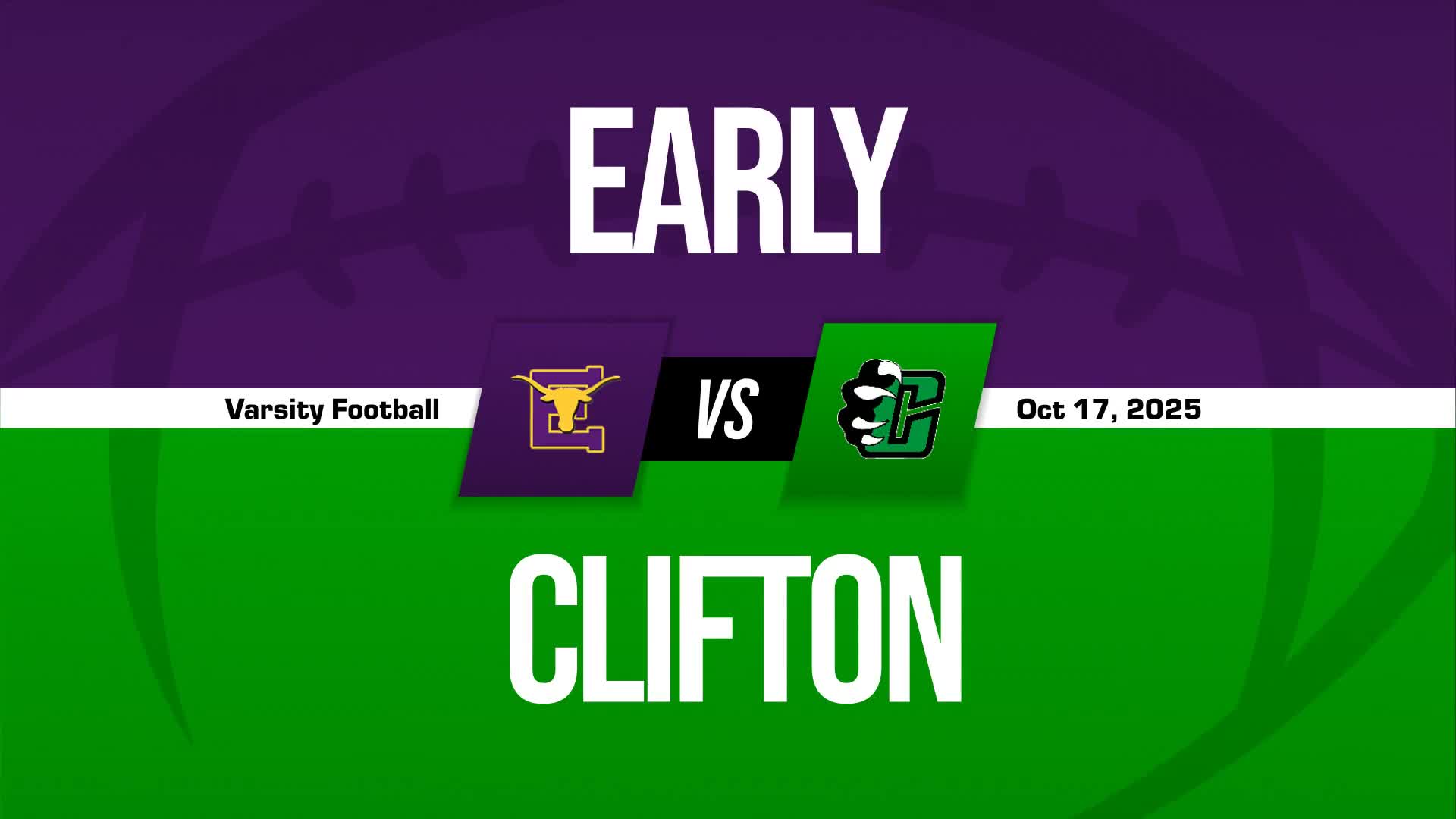 Football Game Preview: Clifton Cubs vs. Brady Bulldogs + How To Watch