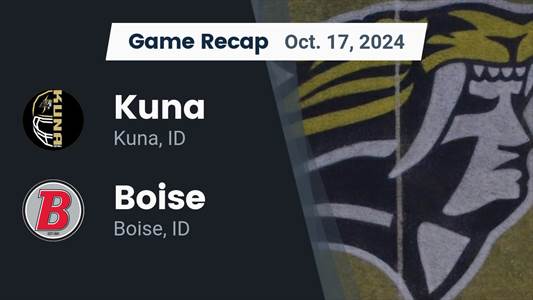Football Game Preview: Kuna Kavemen vs. Meridian Warriors