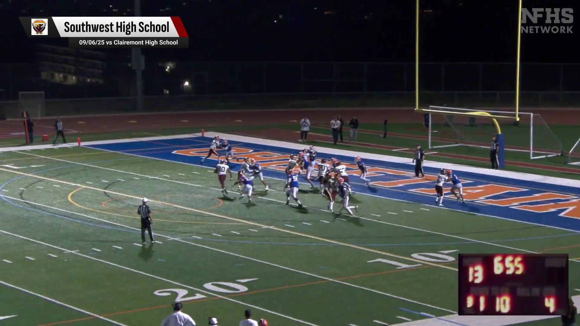 Football Recap: Southwest SD's Losing Streak Is a Thing of the Past