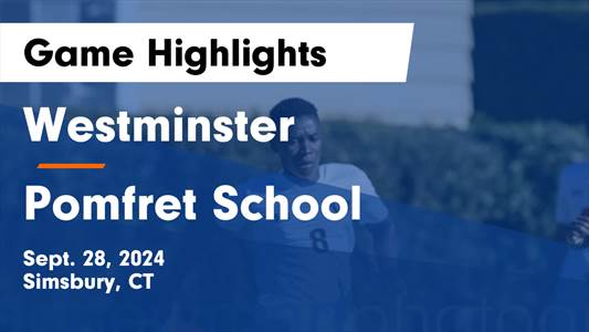 Soccer Recap: Pomfret School Has No Trouble Against Marianapolis