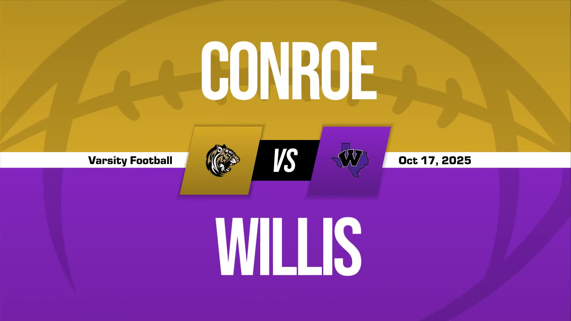 Football Game Preview: Conroe Tigers vs. The Woodlands Highlanders