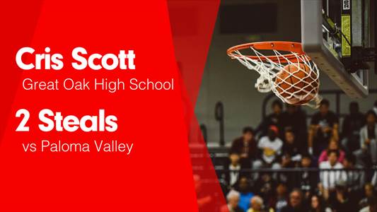 Cris Scott Game Report: @ Temecula Valley