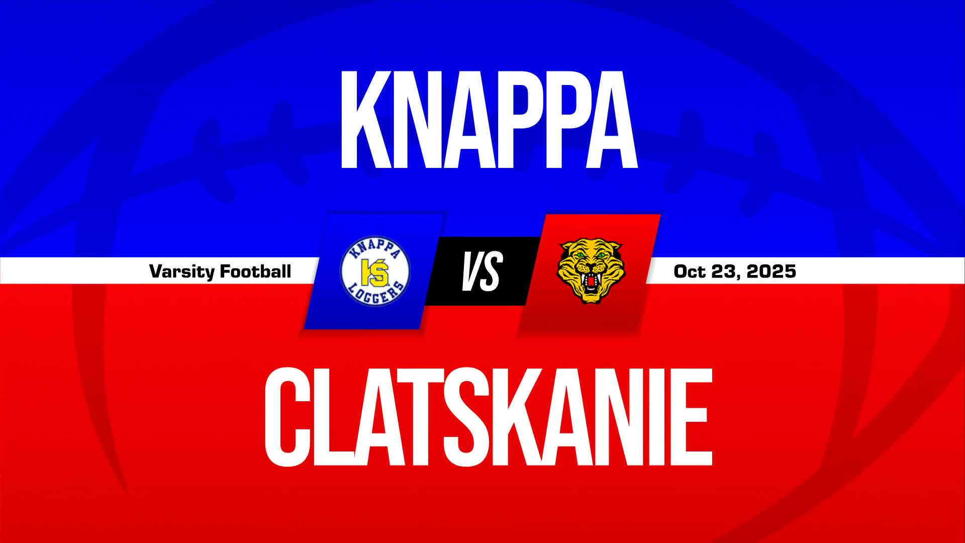 Football Game Preview: Knappa Loggers vs. Vernonia Loggers