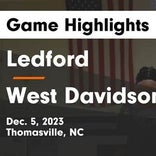 West Davidson snaps three-game streak of wins at home