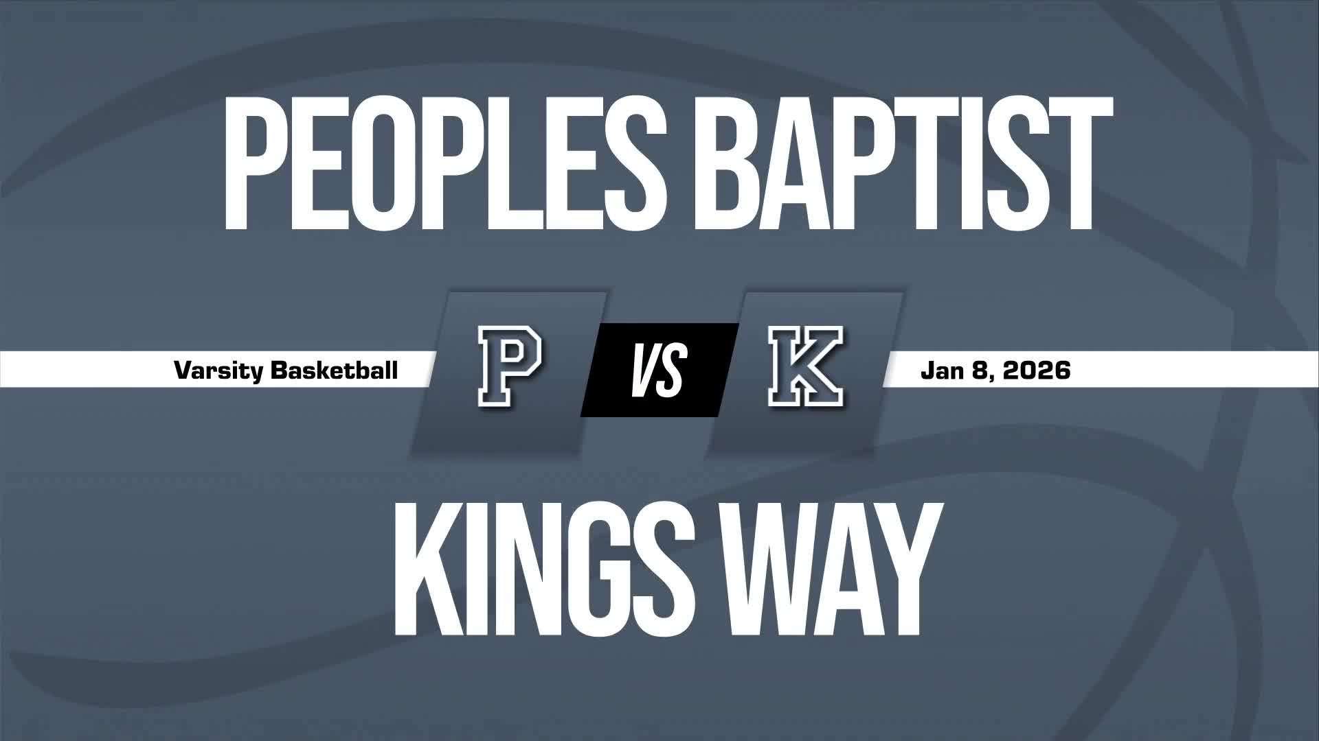 Basketball Game Preview: Peoples Baptist Academy Knights vs. Byne Christian Saints