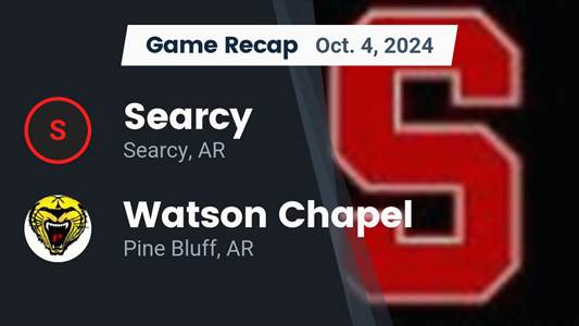 Football Recap: Watson Chapel Comes Up Short