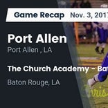 Football Game Preview: Port Allen vs. Loranger