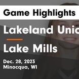 Basketball Game Recap: Lake Mills L-Cats vs. Lakeside Lutheran Warriors