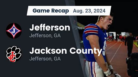 Football Game Recap: Jackson County Comes Up Short
