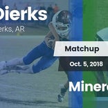 Football Game Recap: Dierks vs. Mineral Springs