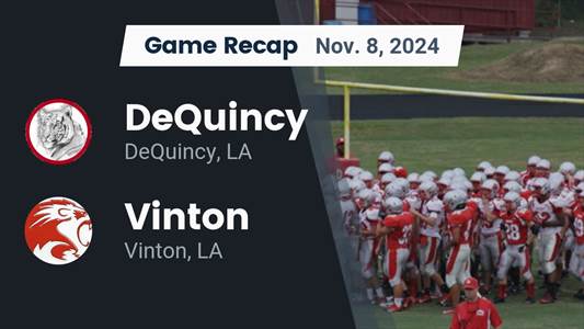 Football Recap: Friday's  Loss Ends Vinton's Winning Streak