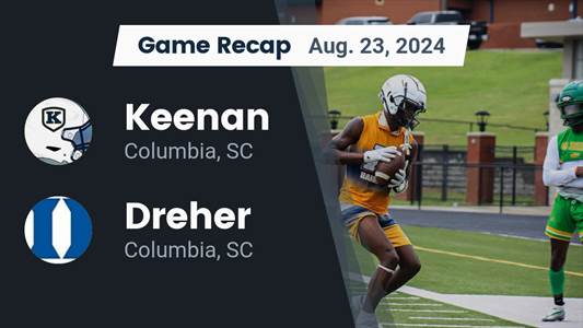 Football Recap: Dreher Comes Up Short Despite  Luka Cruz's Stron