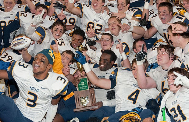 Last year's Division I state champion Archbishop Moeller is reloaded and ready to repeat. They're the No. 1 team in Ohio heading into the 2013 season.